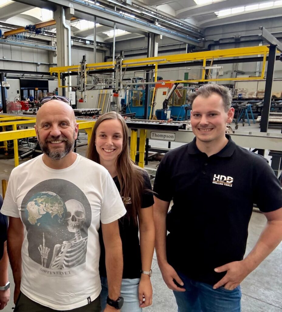 Team van Colli Drill en HDD Drilling Tools bij officiële samenwerking voor de Nederlandse HDD-markt